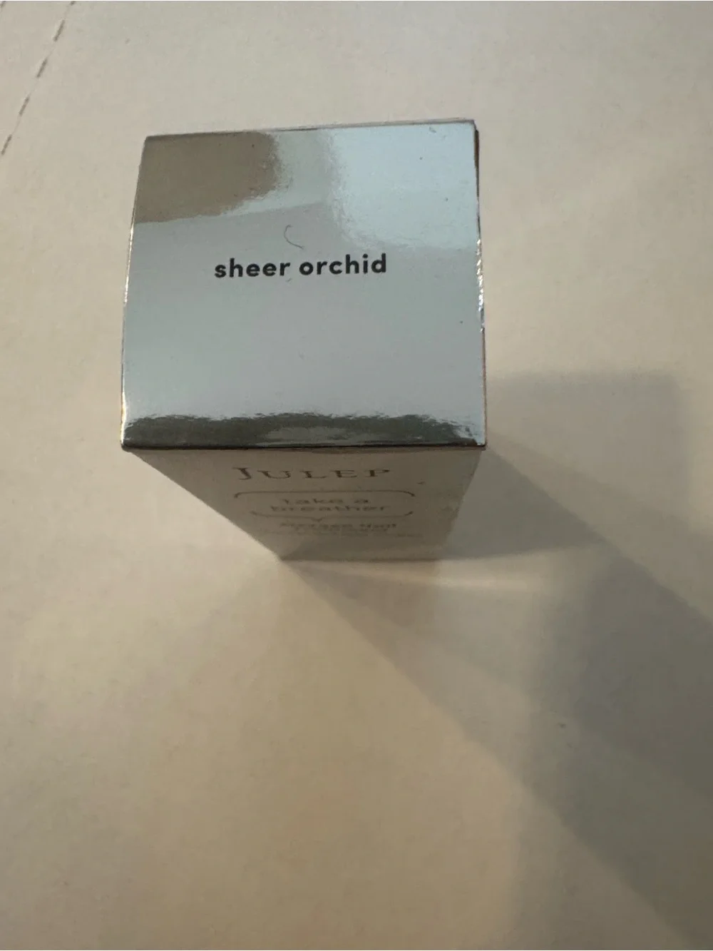 Julep Take A Breather Sheer Orchid Oxygen Nail Treatment polish .74 oz supersize